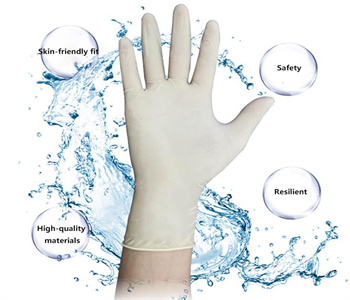 Safety Disposable Latex Examination Gloves